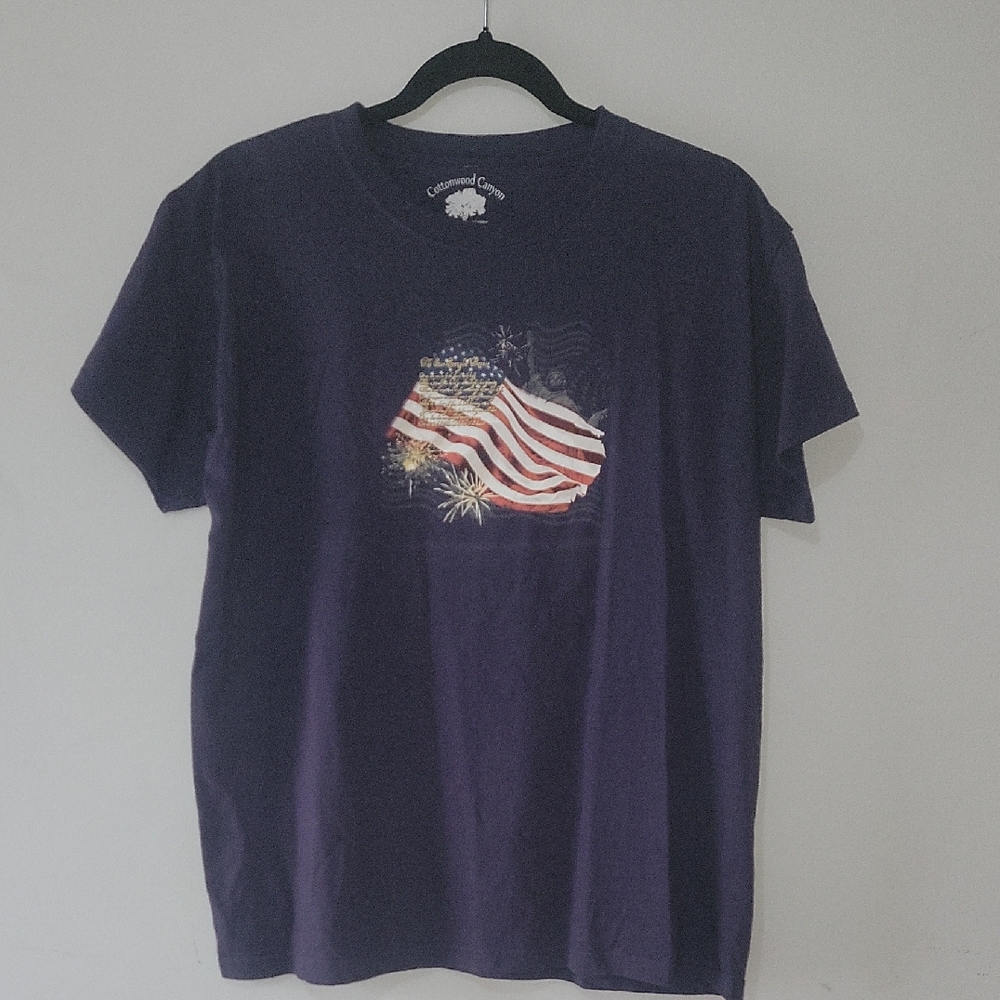 Patriotic Purple Men's T-Shirt by [Brand]